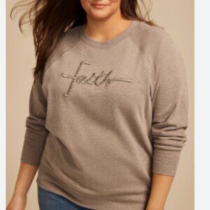 Maurices faith Crewneck Sweater